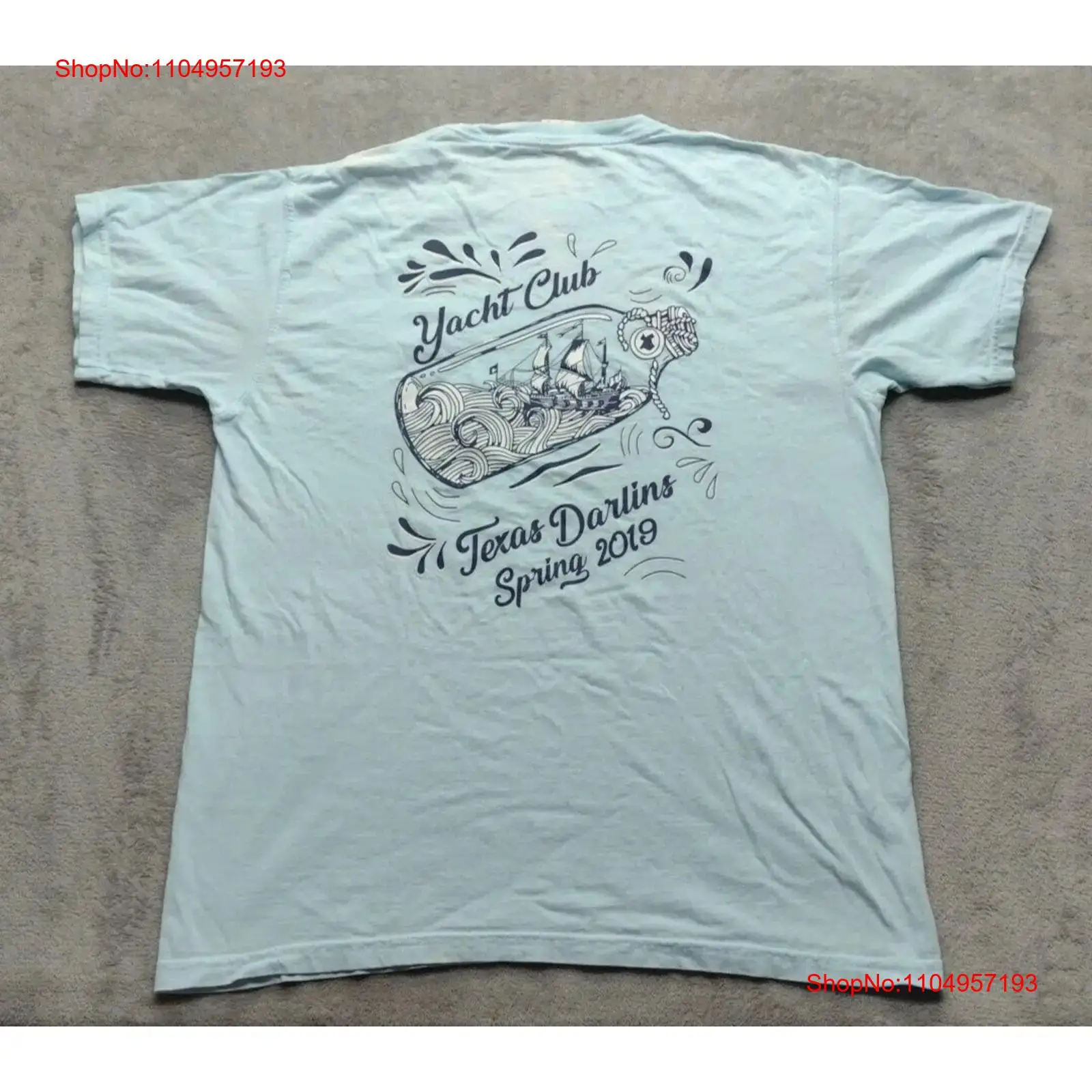 Vintage Yacht Fashion - Texas Darlins Yacht Club T Shirt