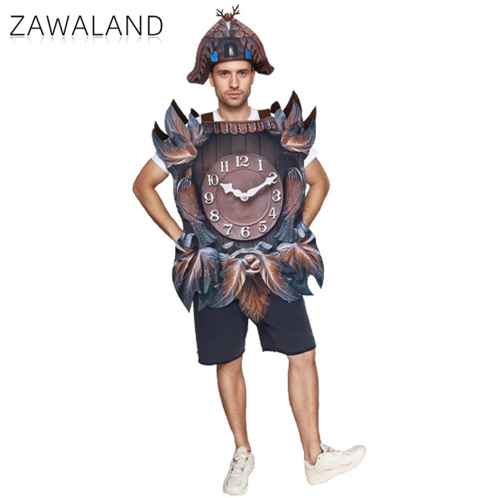 Vintage Fashion Designers - Zawaland Vintage Clock Costume with Hat