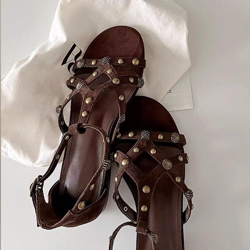 Vintage Old Fashion - Vintage Roman Sandals Women's 2026 Summer