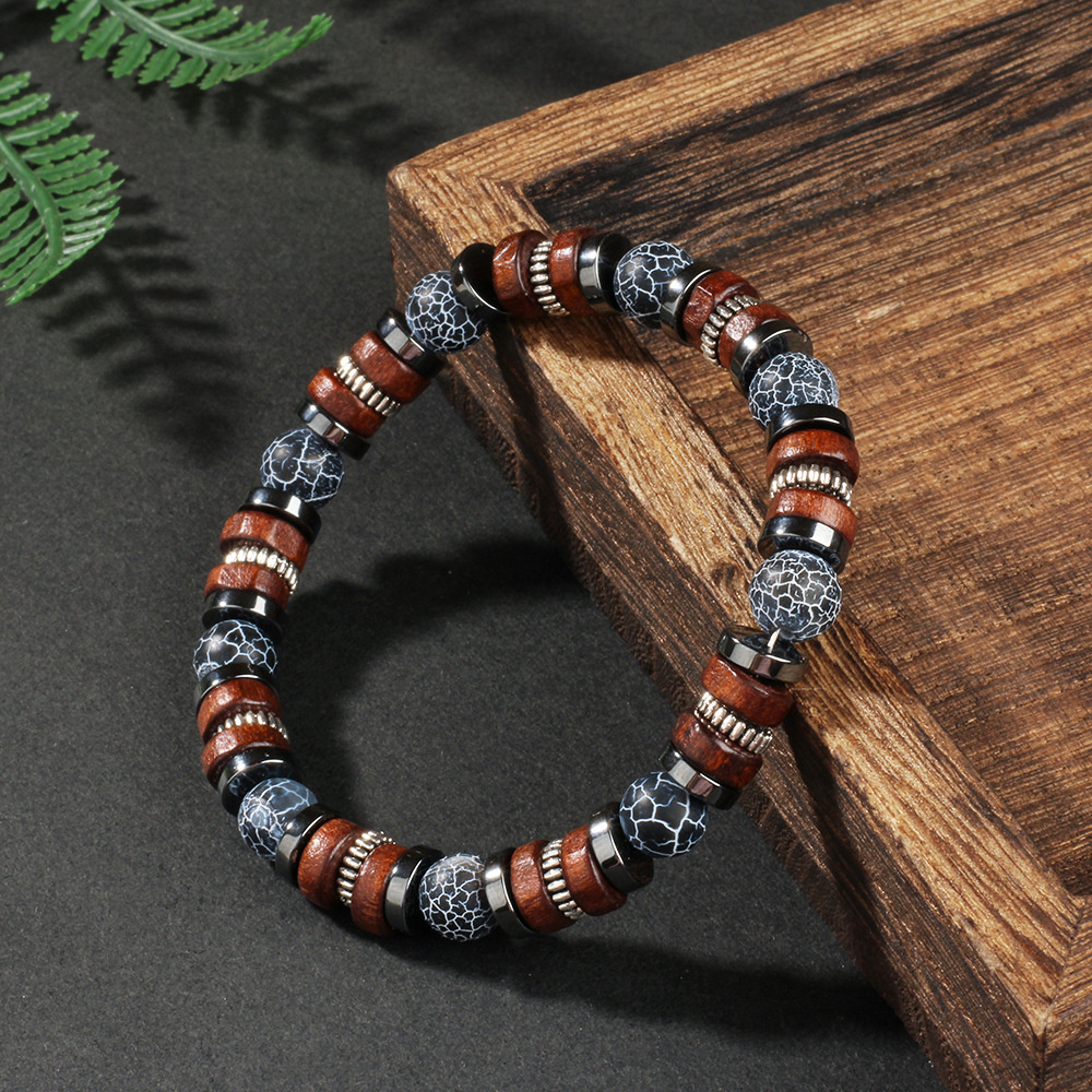 Vintage Fashion Outfits Men - Hot Sale Men natural stone wood