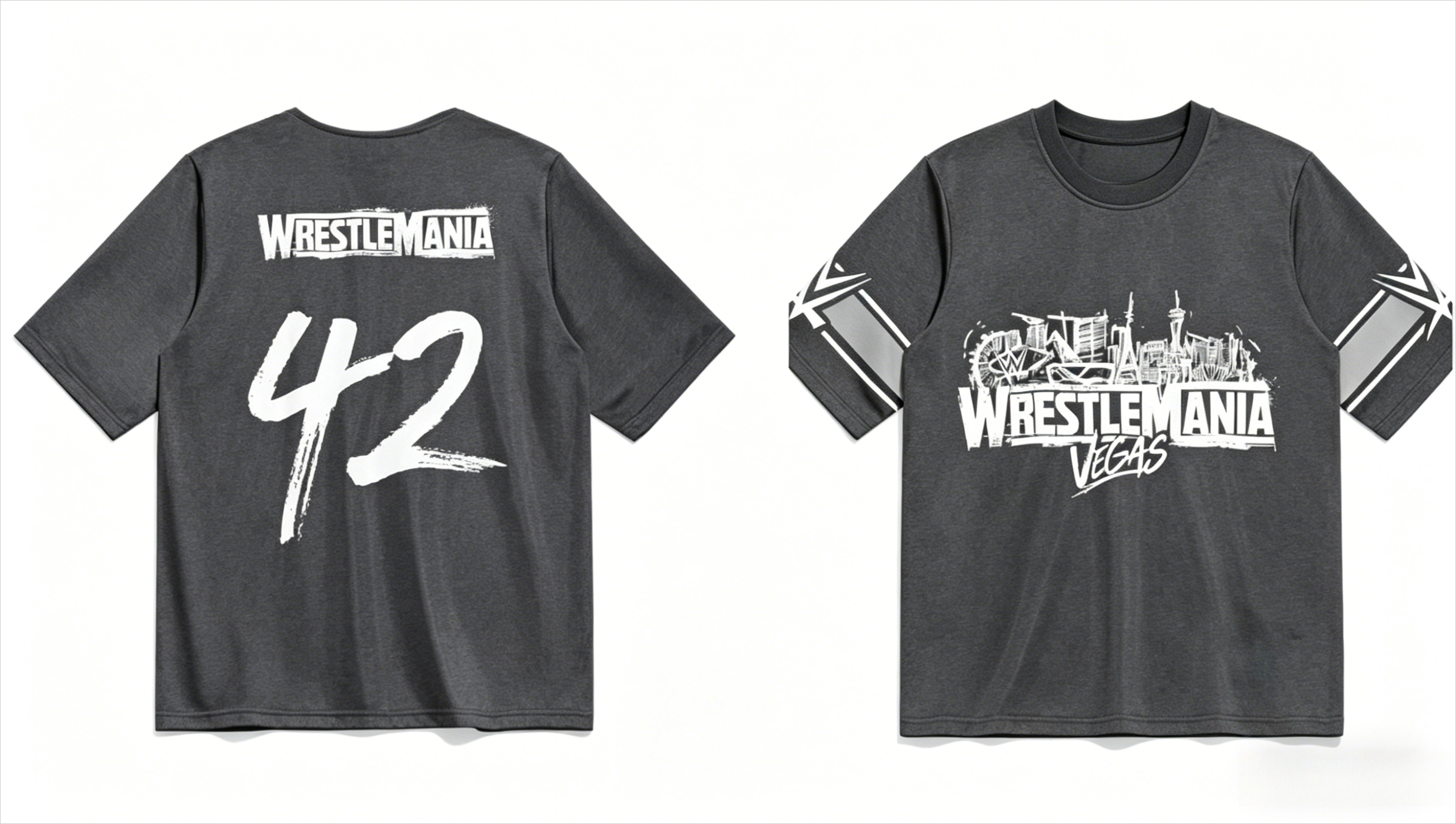 Vintage Fashion Las Vegas - WrestleMania 42 wrestling unisex vintage 100%cotton
