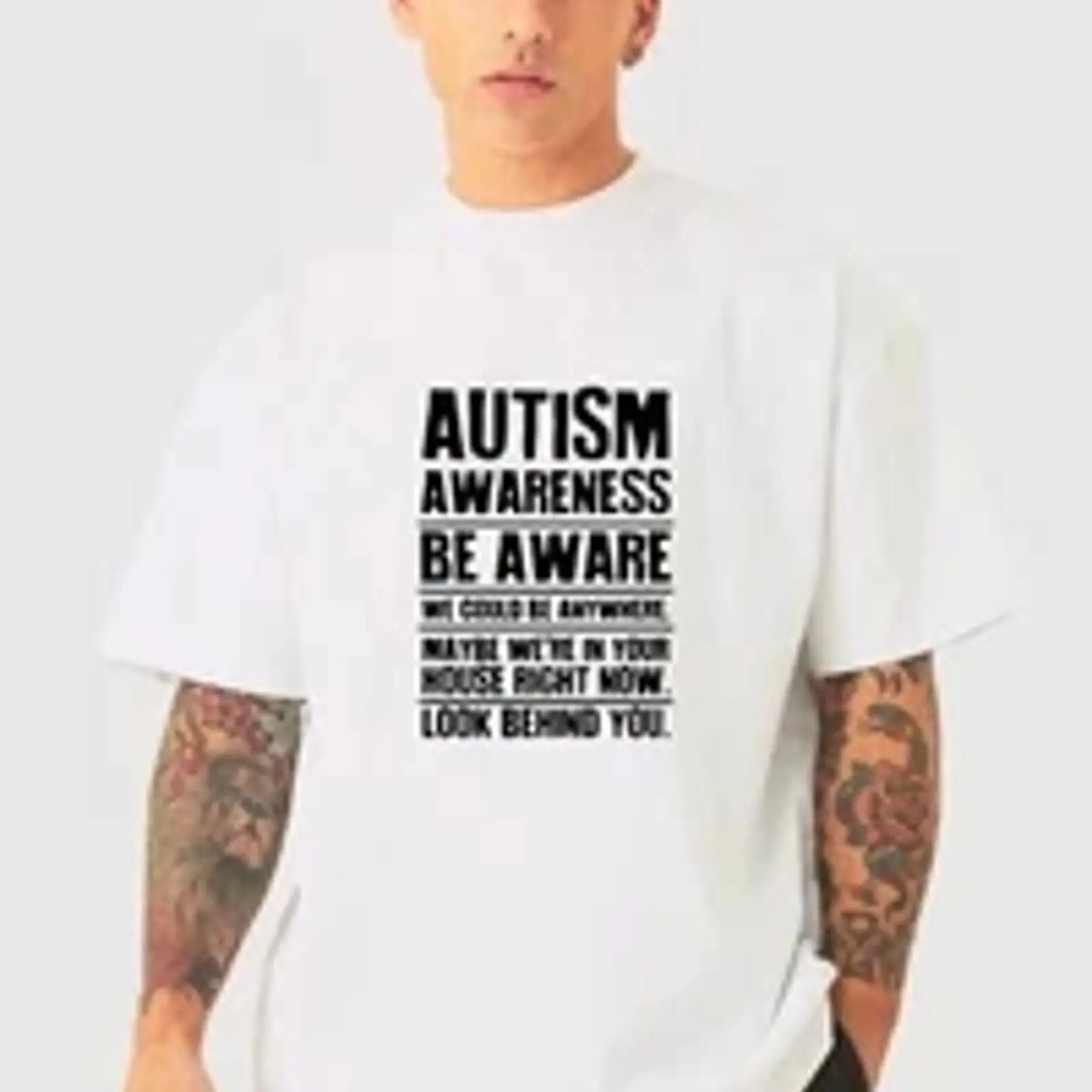 Vintage Fashion Look - Autism Awareness T Shirt Be Aware