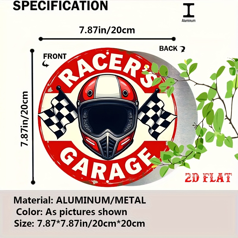 2D Flat 1pc Vintage Metal Sign - Vintage Fashion Look recensione e prezzo