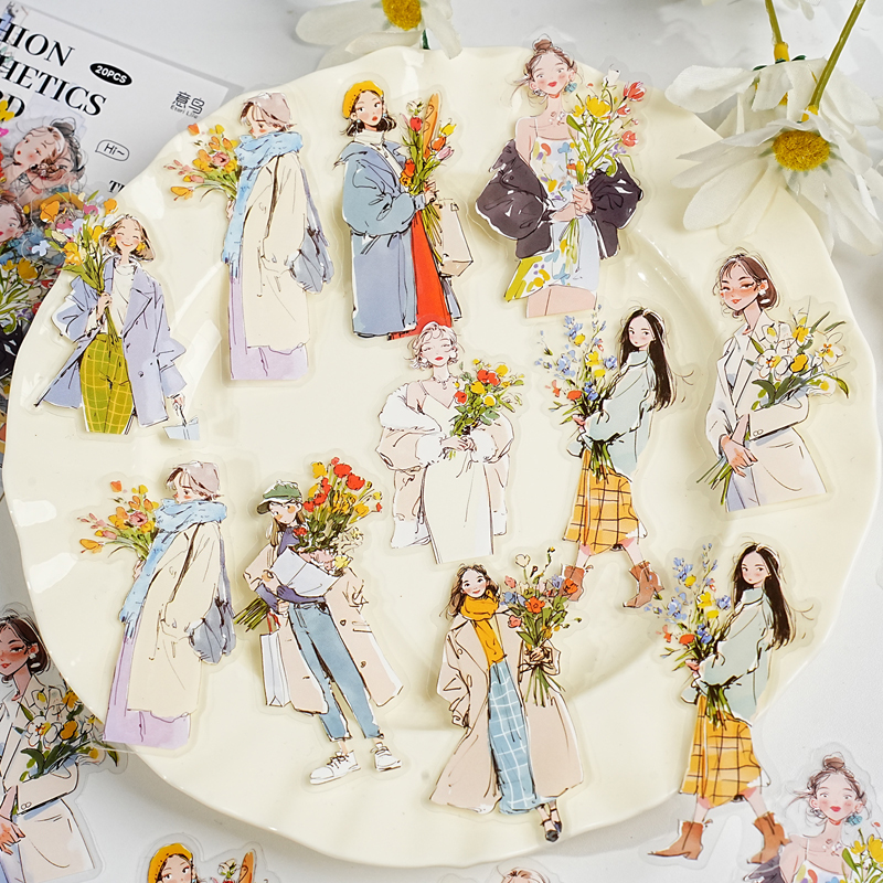 JIAMEI 20pcs Dressing Aestheti - Vintage Fashion Magazine recensione e prezzo