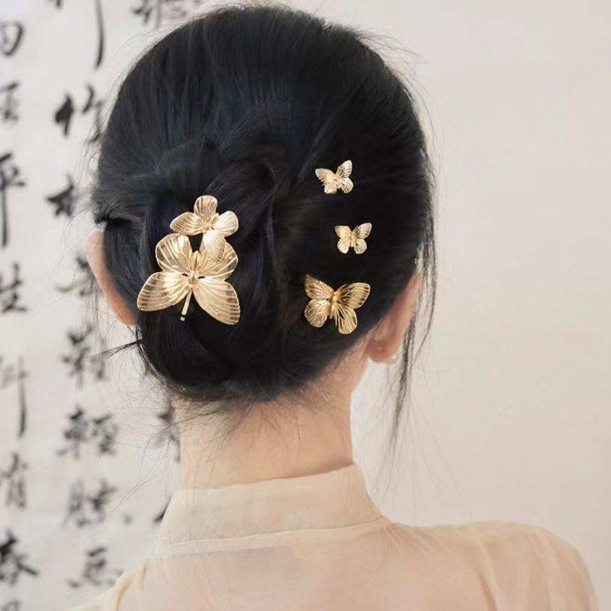Vintage Butterfly Metal Hairpi - Vintage Fashion In Chinese recensione e prezzo