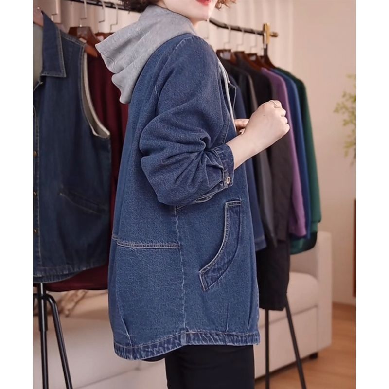 European High-Quality Denim Ja - Patchwork Jean Jacket recensione e prezzo