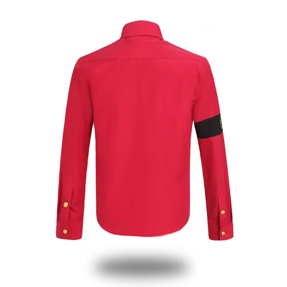 Michael Jackson Anti-War Milit - Vintage Fashion Mens recensione e prezzo