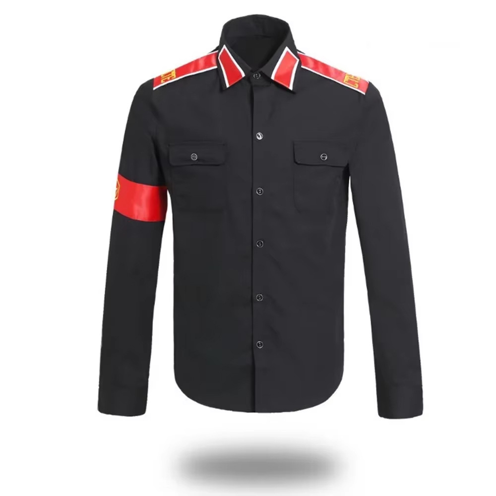 Michael Jackson Anti-War Milit - Vintage Fashion Mens recensione e prezzo