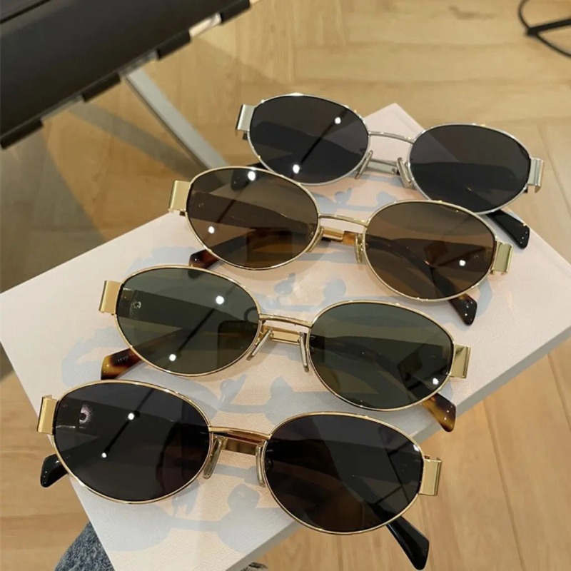 New Small Oval Women Sunglasse - Vintage Fashion Female recensione e prezzo
