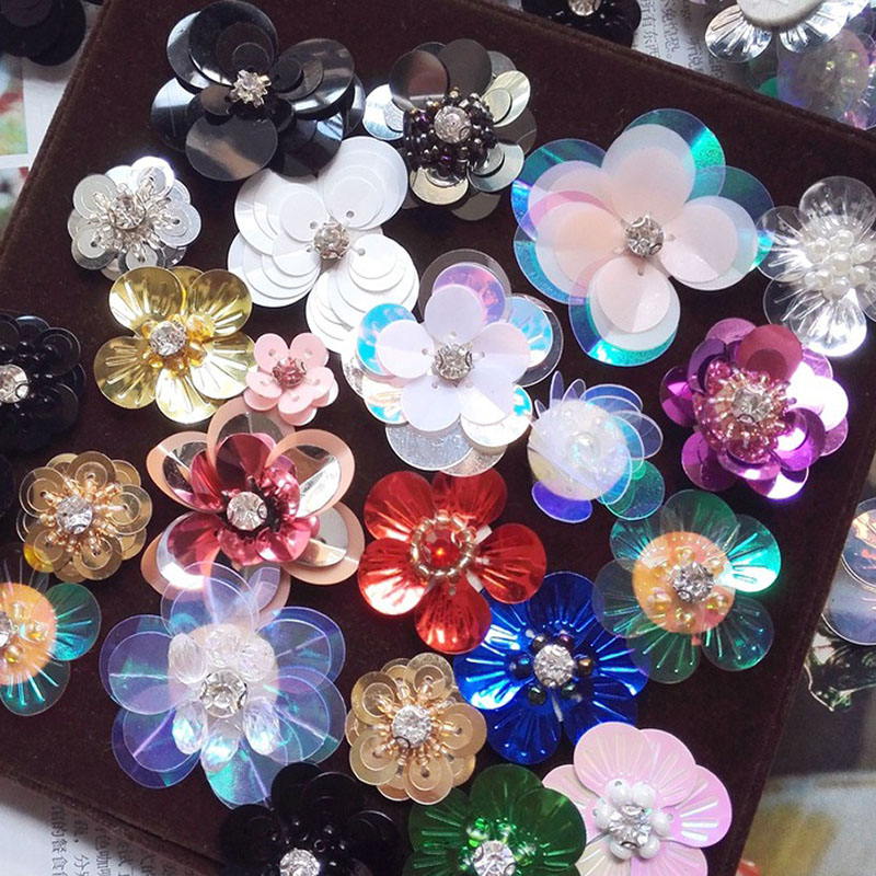 20PCS/Pack Random Sequins Flow - Patchwork Jean Jacket recensione e prezzo