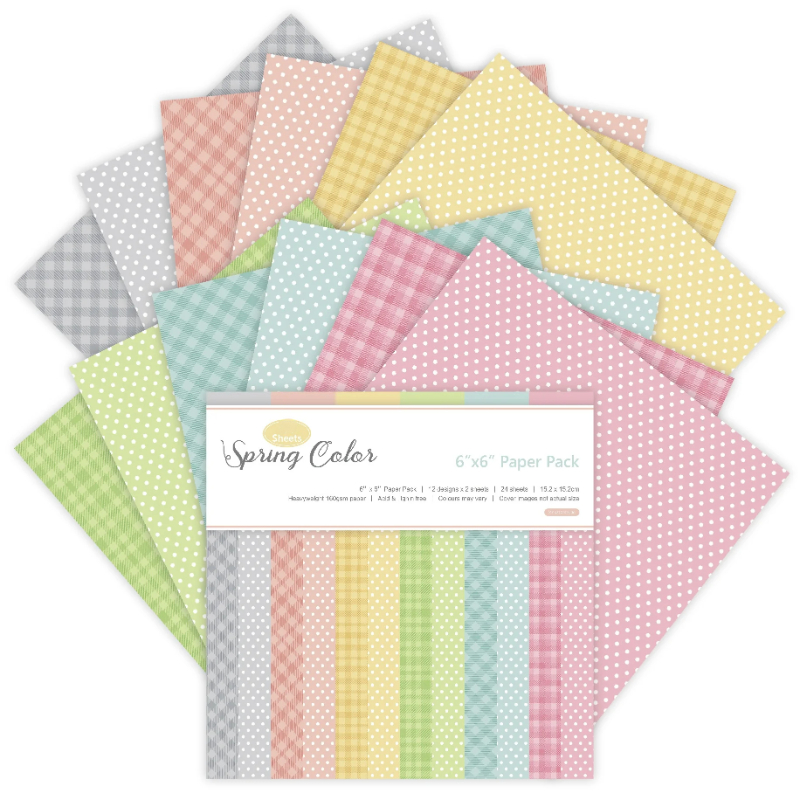 12 Sheets Spring Colors Craft  - Vintage Fashion Magazine recensione e prezzo
