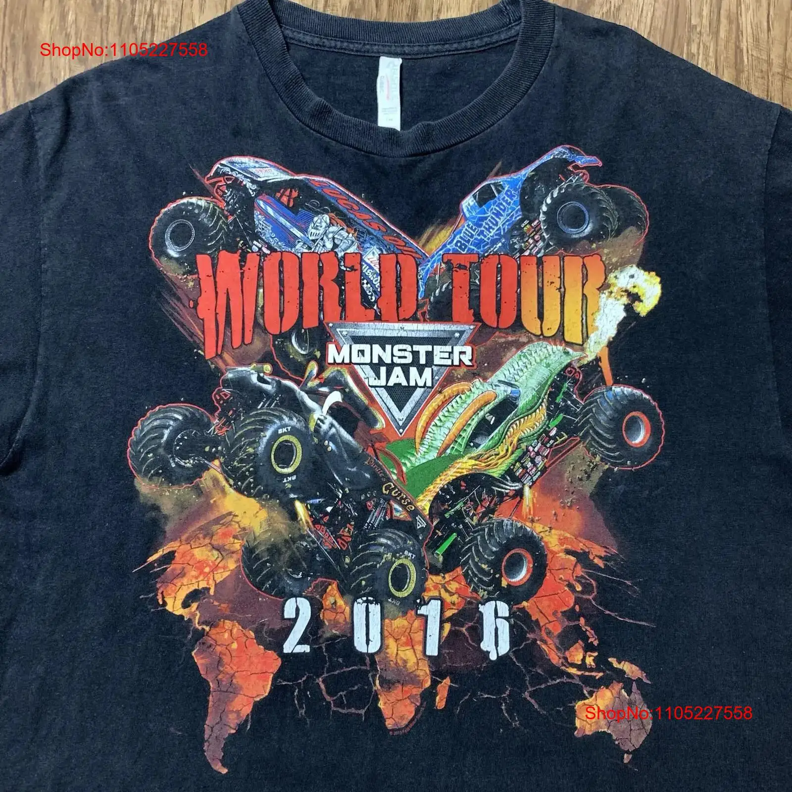 Monster Jam T Shirt Size Large - Vintage Fashion World recensione e prezzo