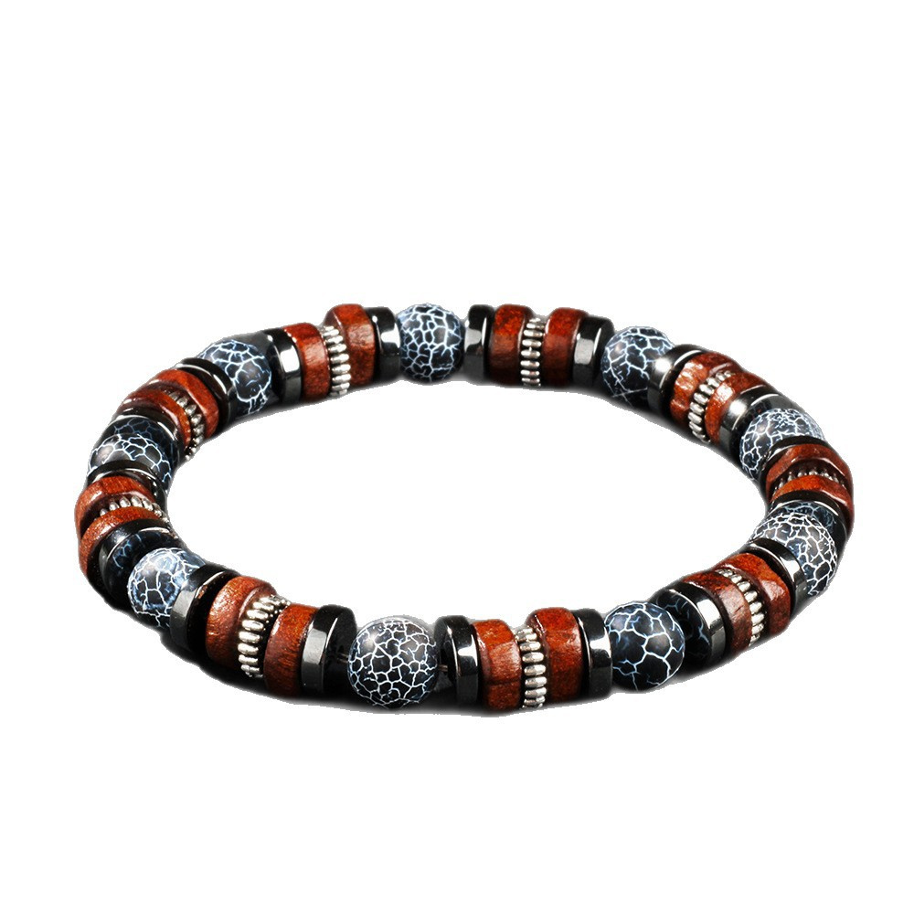 Weathered agate bracelet men n - Vintage Fashion Outfits Men recensione e prezzo