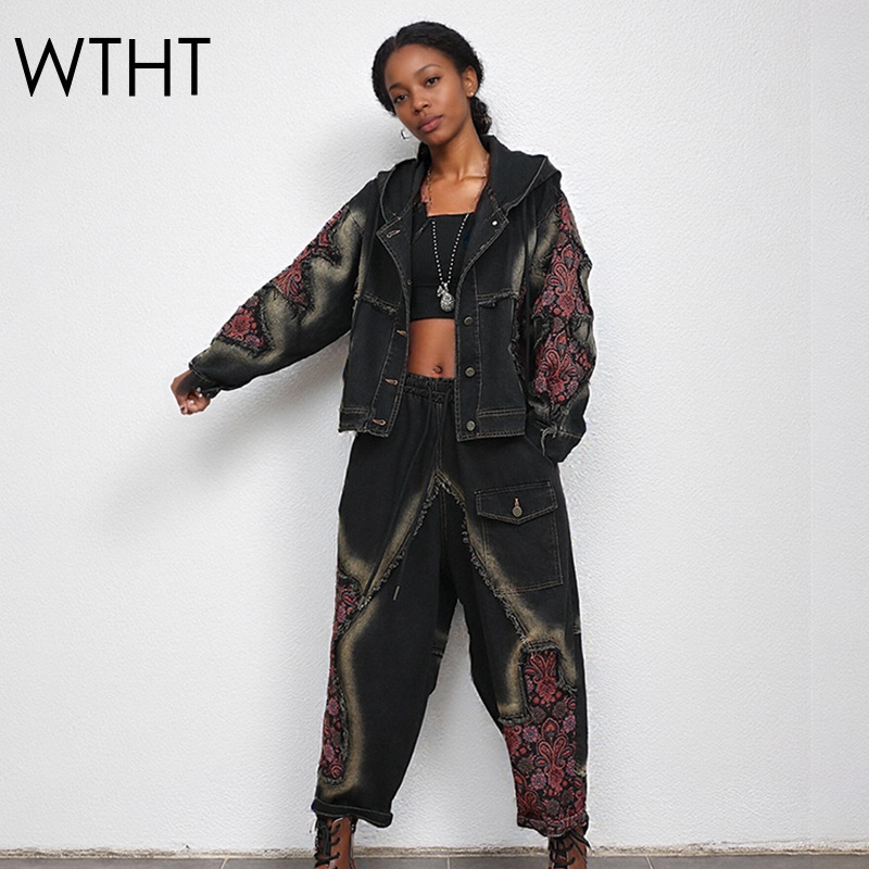 WTHT Fashion Women's Wash Patc - Patchwork Jean Jacket recensione e prezzo