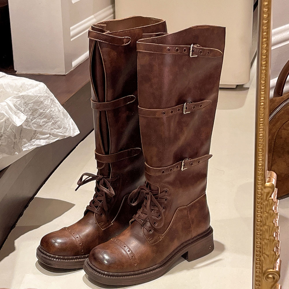 Women's Knee High Boots Vintag - Vintage Fashion Designers recensione e prezzo