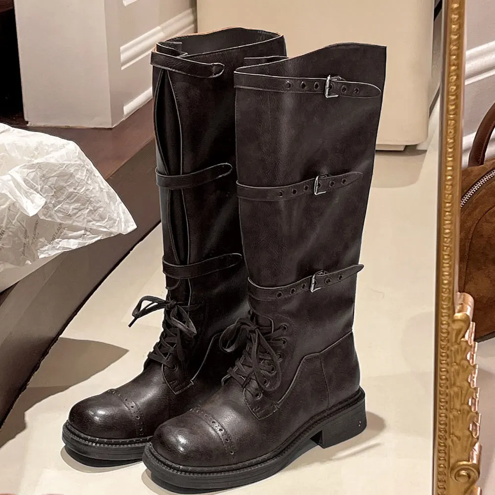 Women's Knee High Boots Vintag - Vintage Fashion Designers recensione e prezzo