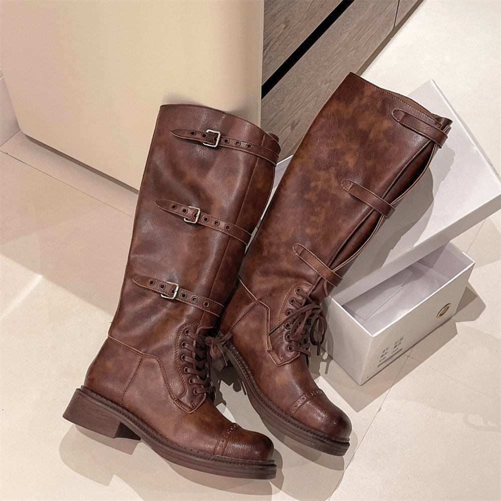 Women's Knee High Boots Vintag - Vintage Fashion Designers recensione e prezzo
