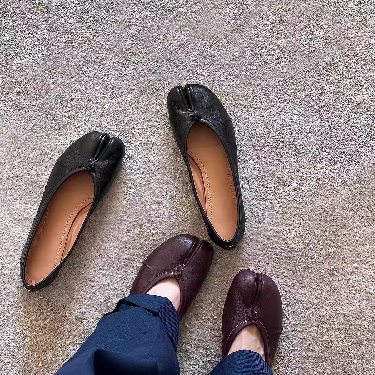 Fashion Split Toe Flat Hoof Ma - Vintage Fashion Designers recensione e prezzo