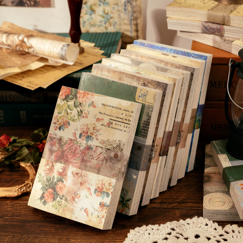 100 Sheets Vintage INS Floral  - Vintage Fashion Magazine recensione e prezzo