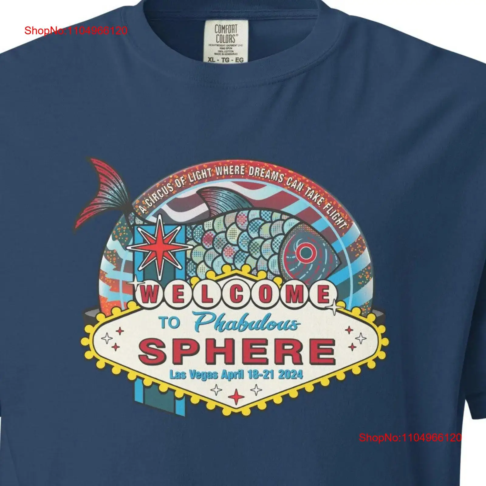Phish inspired Sphere Las Vega - Vintage Fashion Las Vegas recensione e prezzo