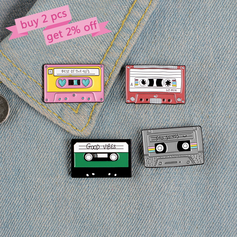 Good Vibes Only Enamel Pins Cu - Vintage Vibes Fashion recensione e prezzo