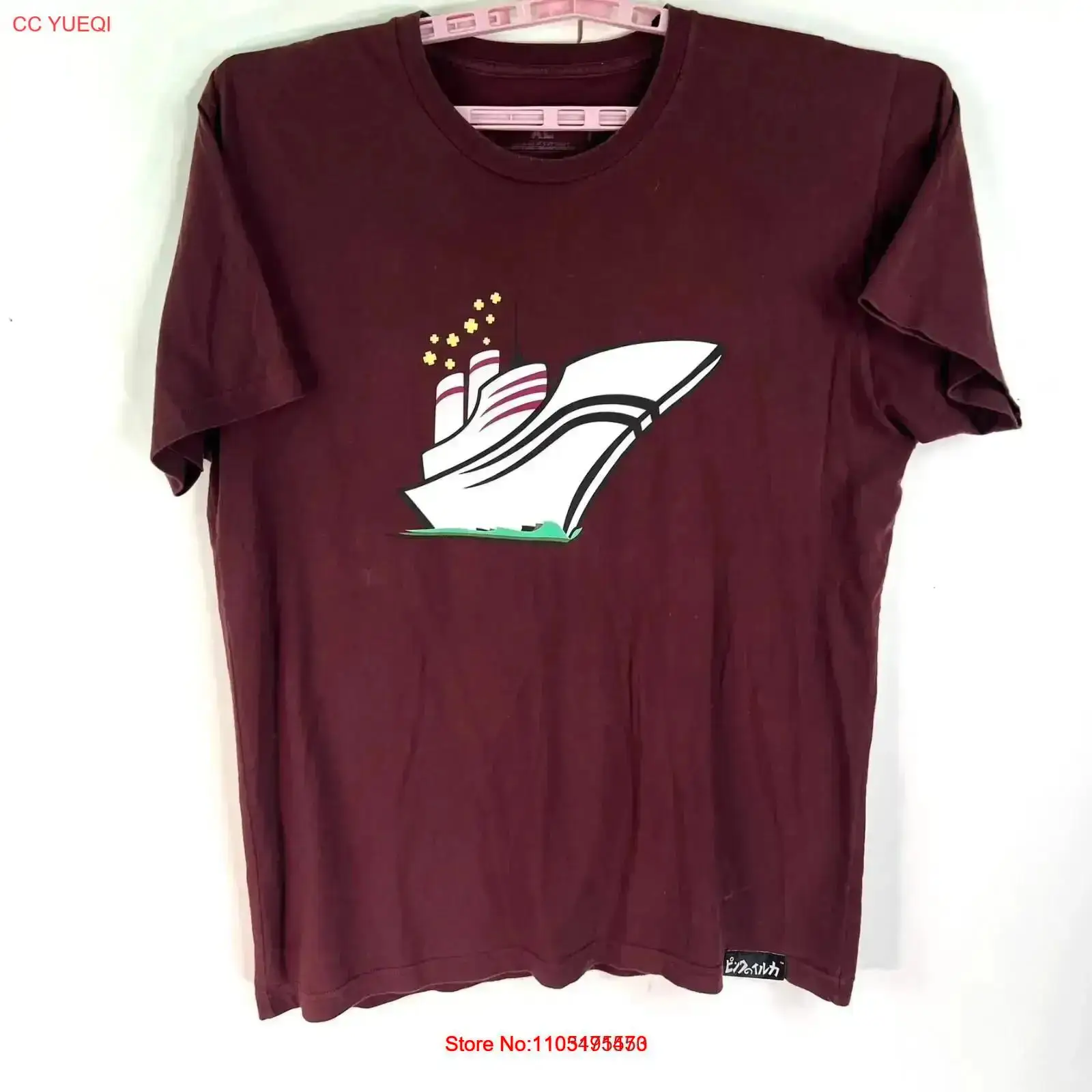 Pink Dolphin T Shirt Men's XL  - Vintage Yacht Fashion recensione e prezzo