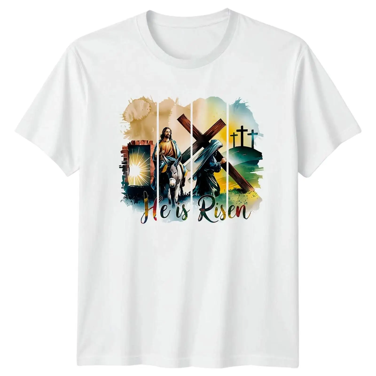 He Is Risen Christianity Relig - Vintage Fashion Herren recensione e prezzo