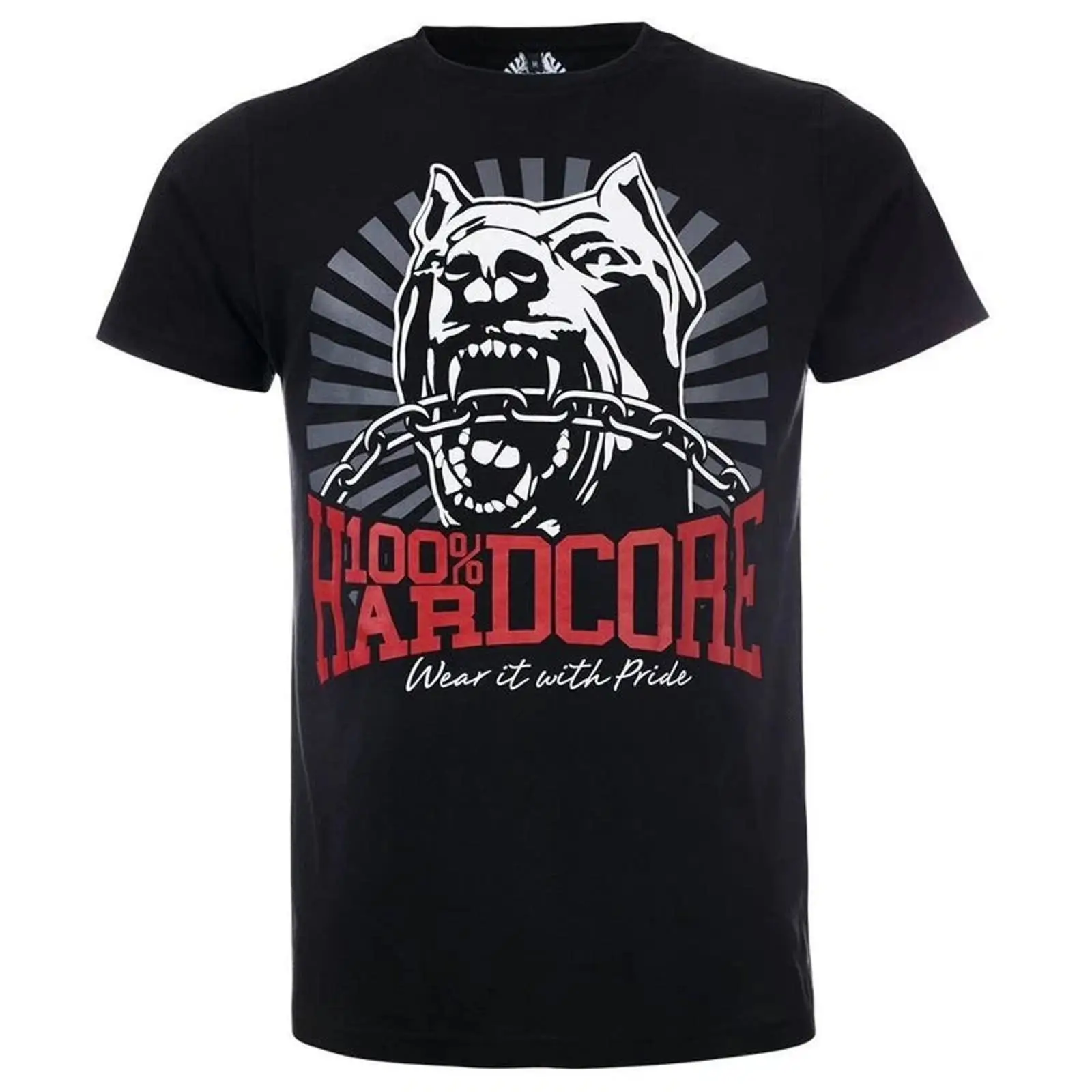 100 HARDCORE Herren T Shirt qu - Vintage Fashion Herren recensione e prezzo