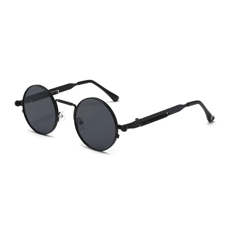 Vintage Metal Frame Round Sung - Vintage Fashion Female recensione e prezzo