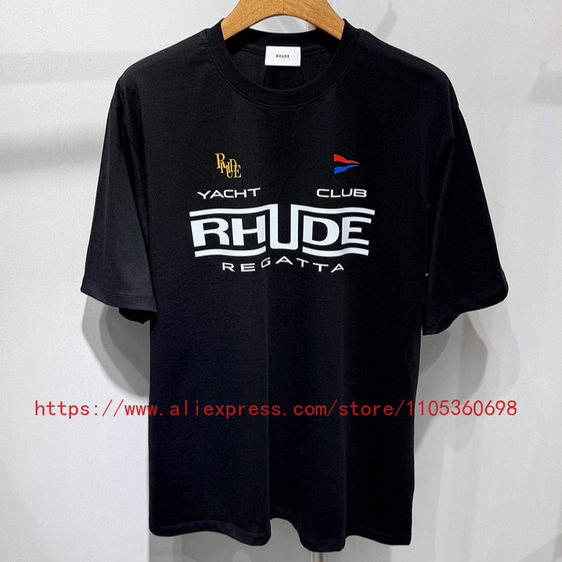 RHUDE T-Shirt Yacht Regatta Pr - Vintage Yacht Fashion recensione e prezzo