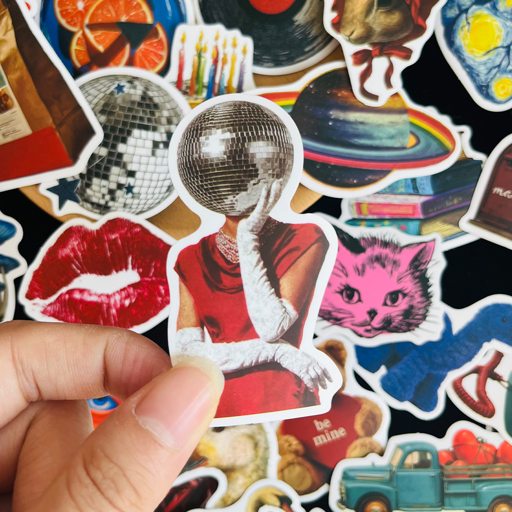 50PCS Vintage Y2K Stickers Fas - Vintage Fashion Magazine recensione e prezzo