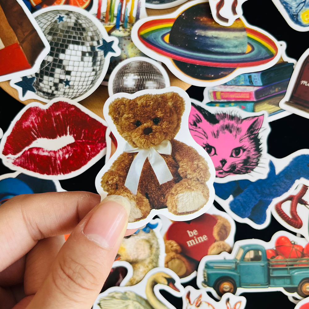50PCS Vintage Y2K Stickers Fas - Vintage Fashion Magazine recensione e prezzo