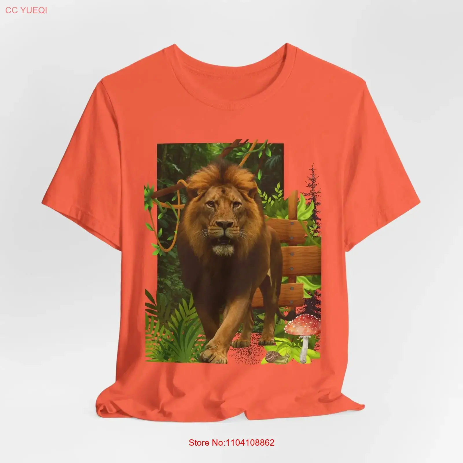Lion Vibes T Shirt Animal Love - Vintage Vibes Fashion recensione e prezzo