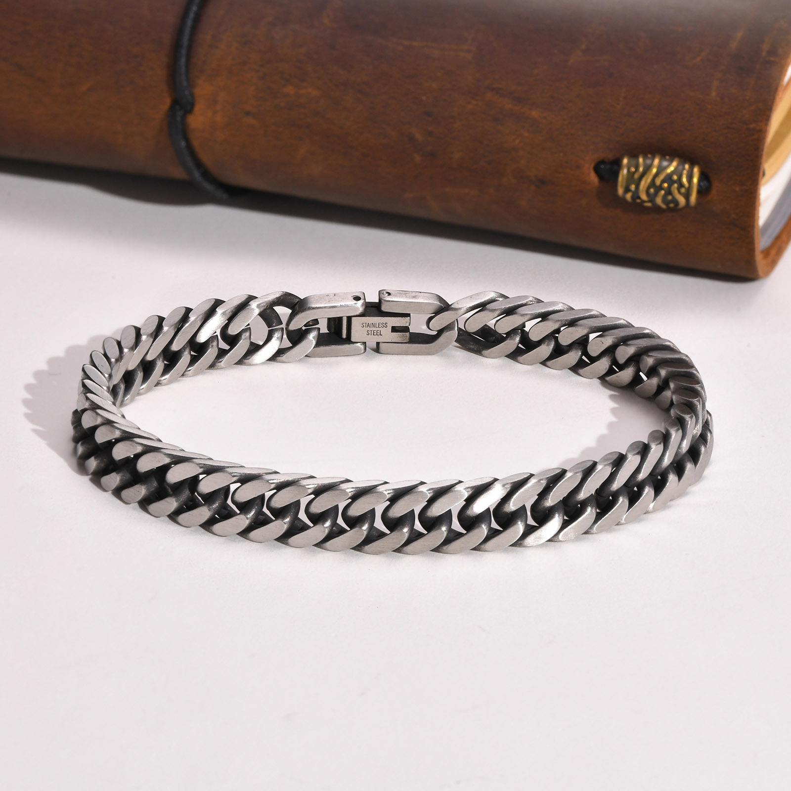 Vnox Chunky Retro Cuban Chain  - Vintage Fashion Outfits Men recensione e prezzo