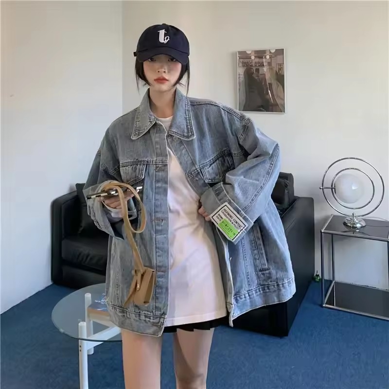 2025 New Fashion Denim Jacket  - Patchwork Jean Jacket recensione e prezzo