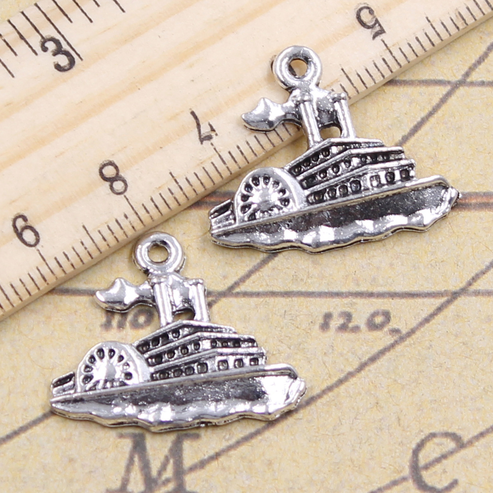 15pcs Charms Speedboat Yacht M - Vintage Yacht Fashion recensione e prezzo