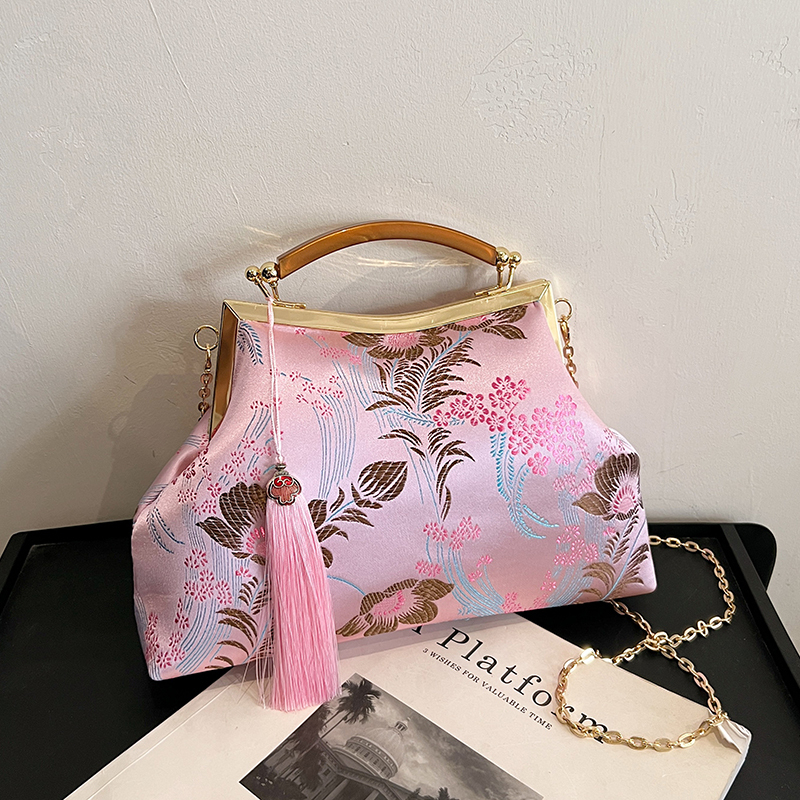 2026 Vintage Floral Handbag Ch - Vintage Fashion In Chinese recensione e prezzo