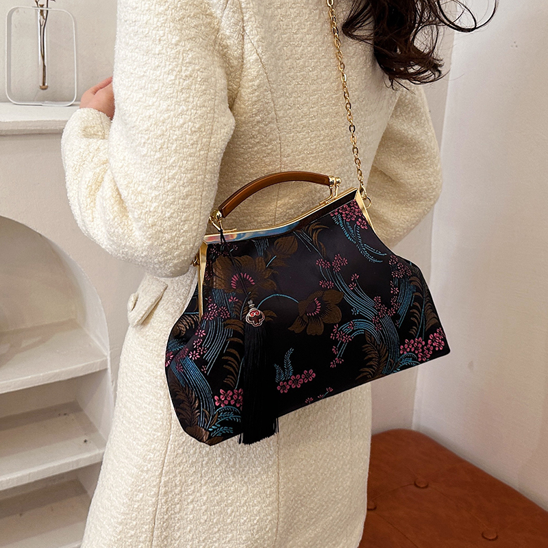 2026 Vintage Floral Handbag Ch - Vintage Fashion In Chinese recensione e prezzo
