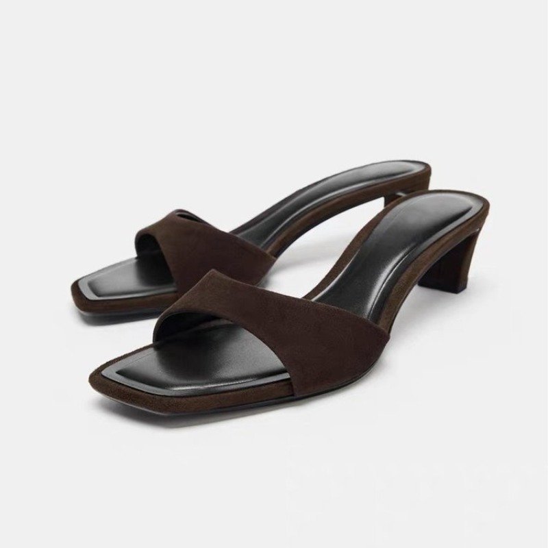 Vintage Brown Faux Suede Slipp - Vintage Fashion Designers recensione e prezzo
