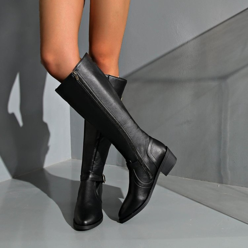 Women Knee High Boots Platform - Vintage Old Fashion recensione e prezzo