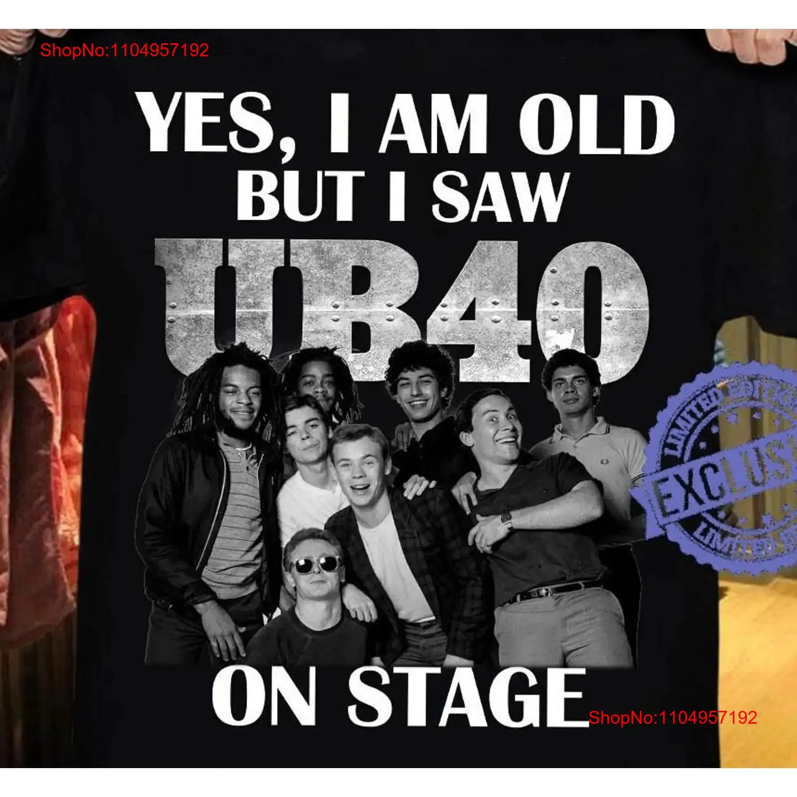 NEW UB40 band Men T shirt Blac - Vintage Fashion News recensione e prezzo