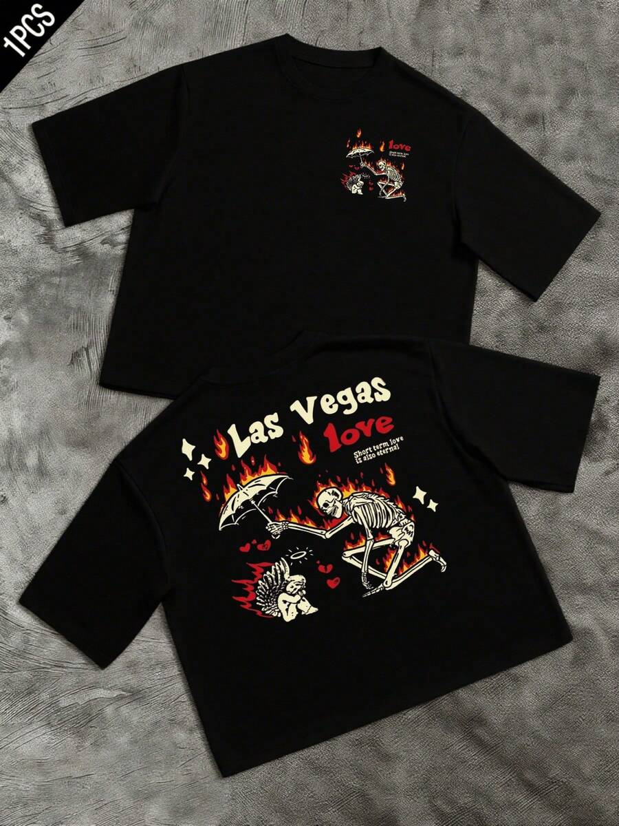 Men's Vintage Skeleton Love Fl - Vintage Fashion Las Vegas recensione e prezzo