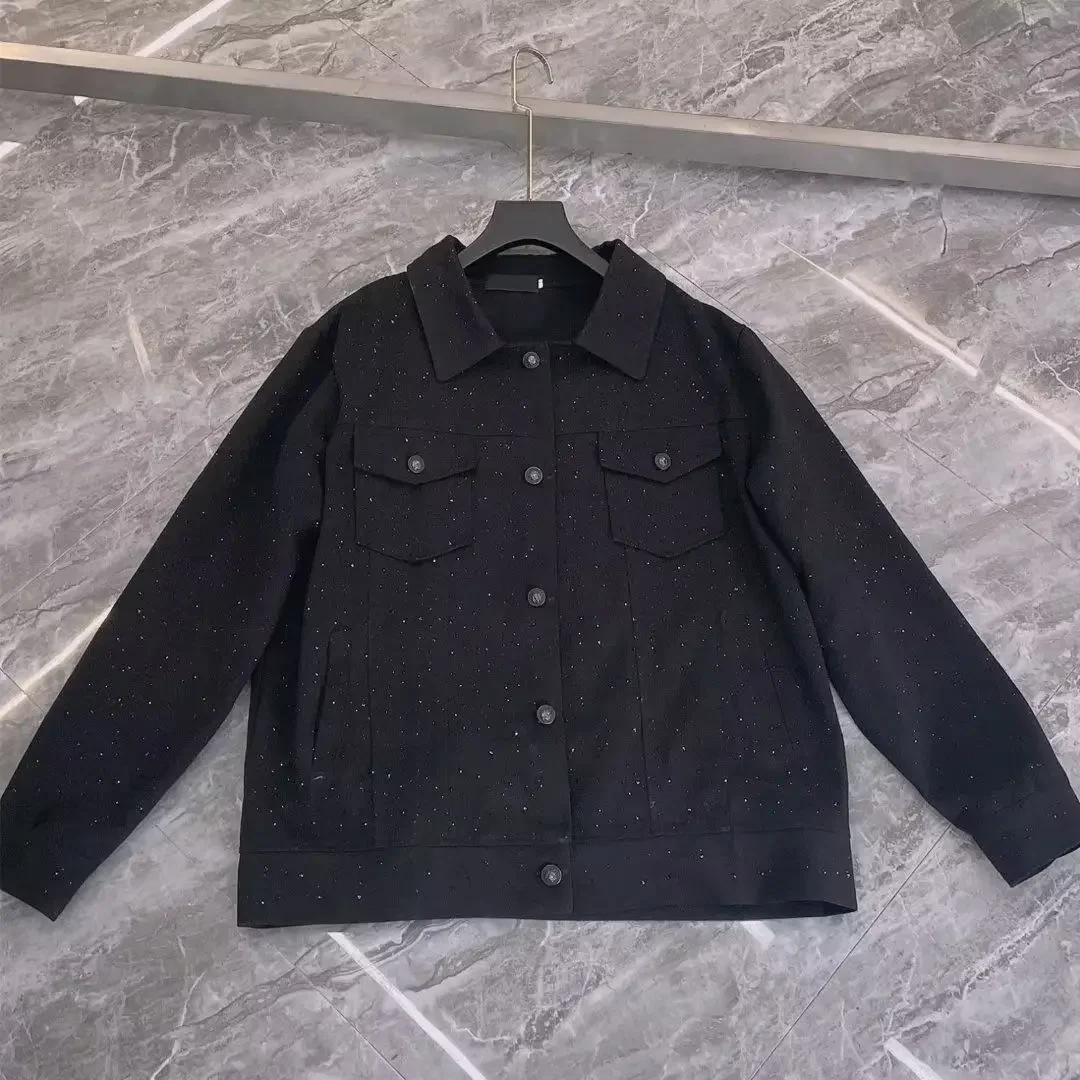 Jeans Coat for Men Button Casu - Patchwork Jean Jacket recensione e prezzo