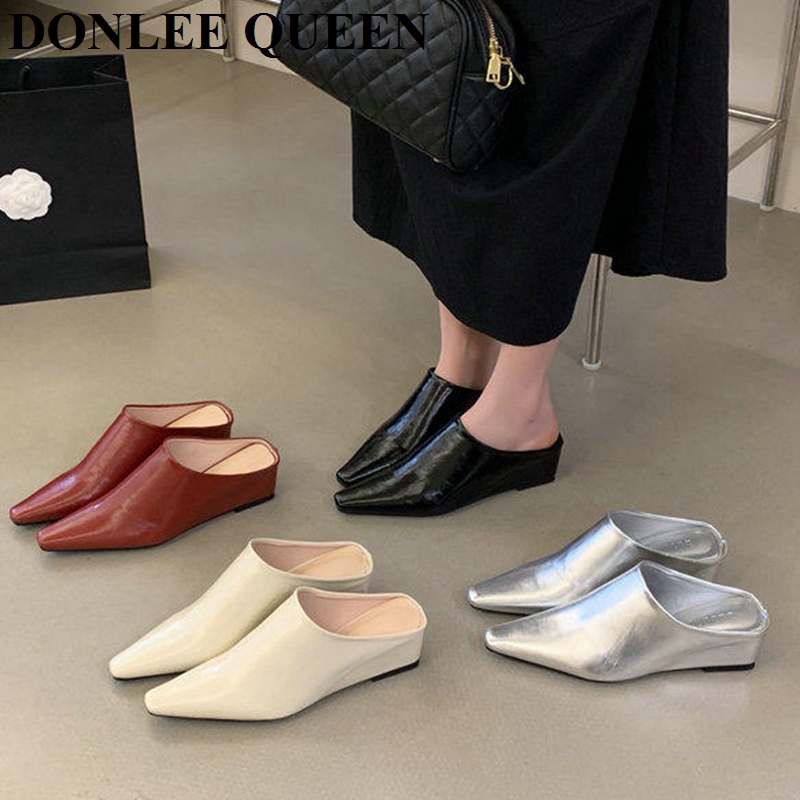 Women Fashion Close Toe Mule S - Vintage Fashion Female recensione e prezzo
