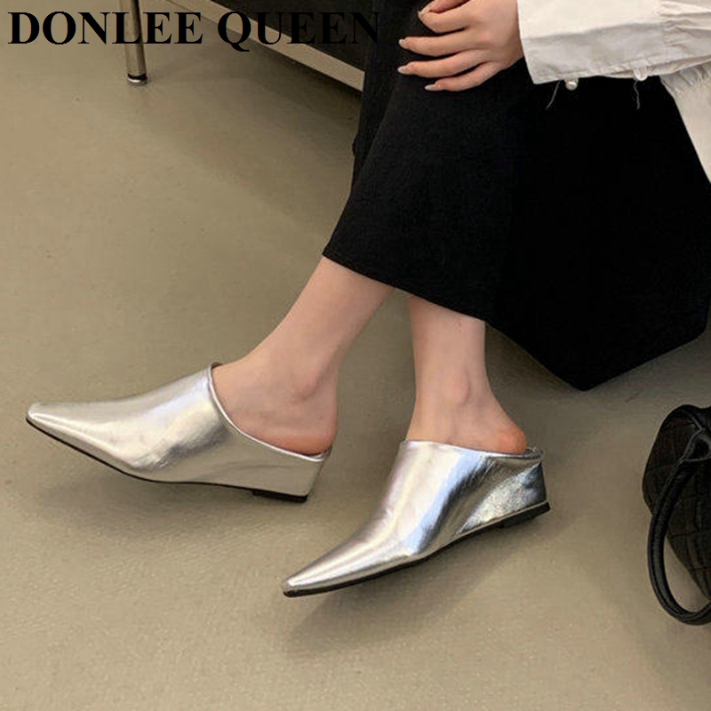 Women Fashion Close Toe Mule S - Vintage Fashion Female recensione e prezzo