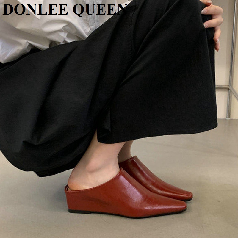 Women Fashion Close Toe Mule S - Vintage Fashion Female recensione e prezzo