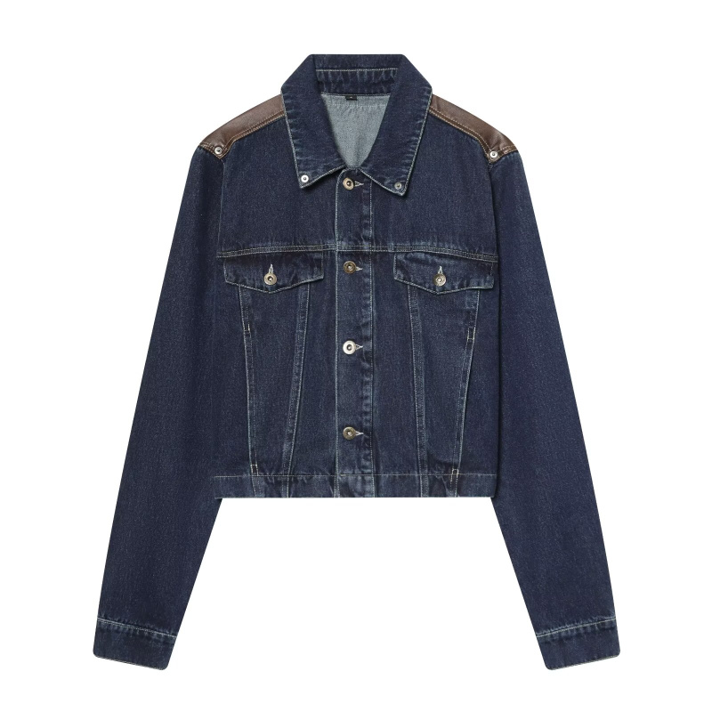 ETJ Women's Denim Jacket & Jea - Patchwork Jean Jacket recensione e prezzo