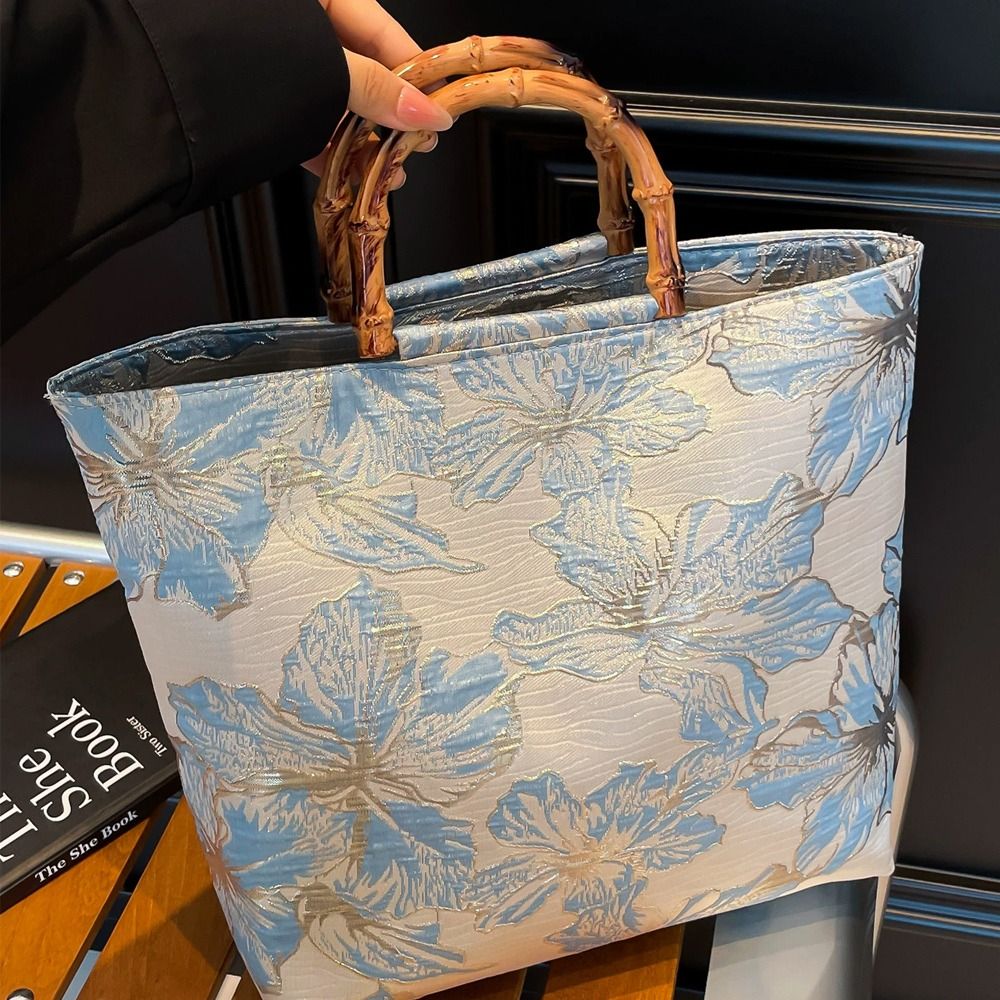 Bamboo Handle Hanfu Tote Bag V - Vintage Fashion In Chinese recensione e prezzo