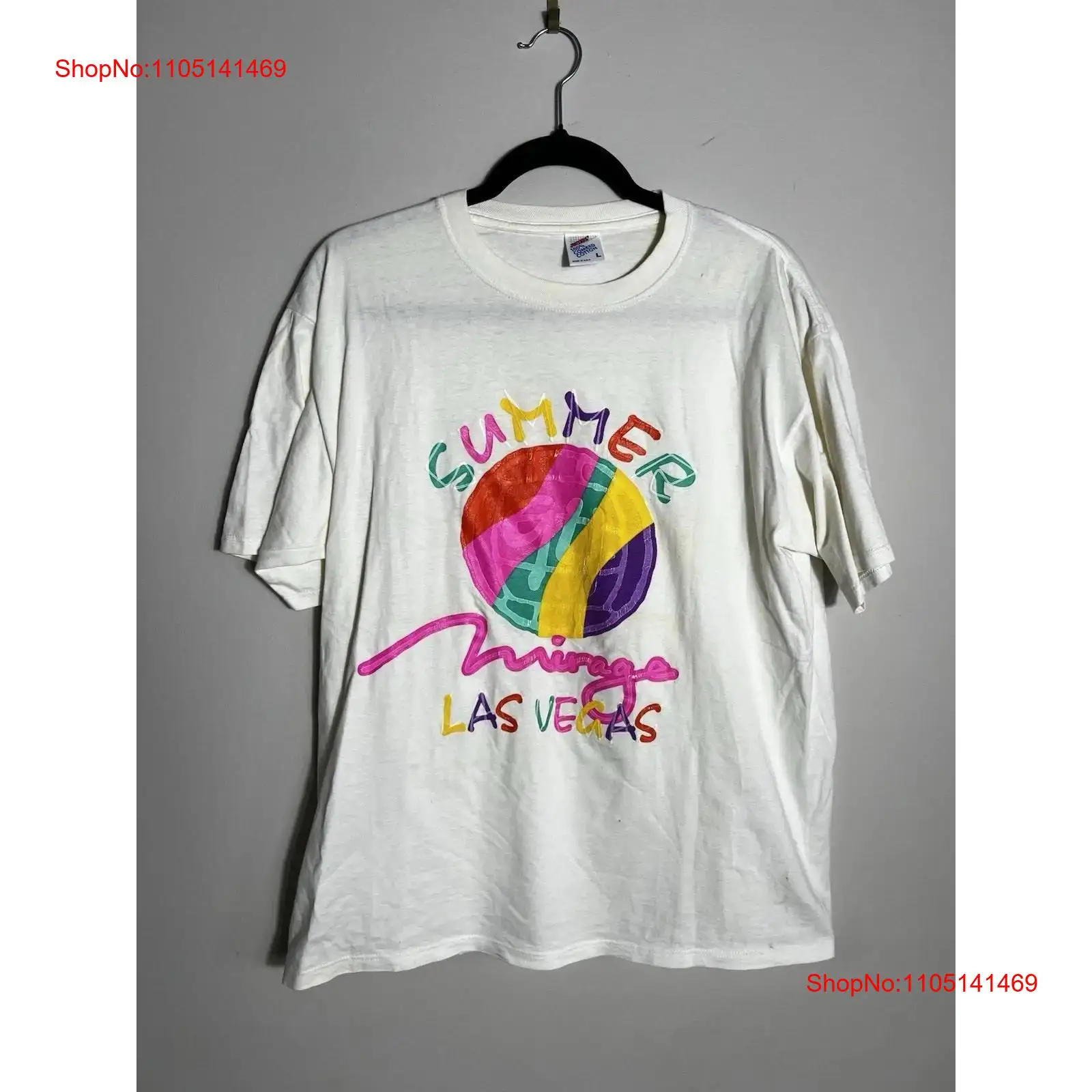 Vtg Mirage Las Vegas T Shirt M - Vintage Fashion Las Vegas recensione e prezzo