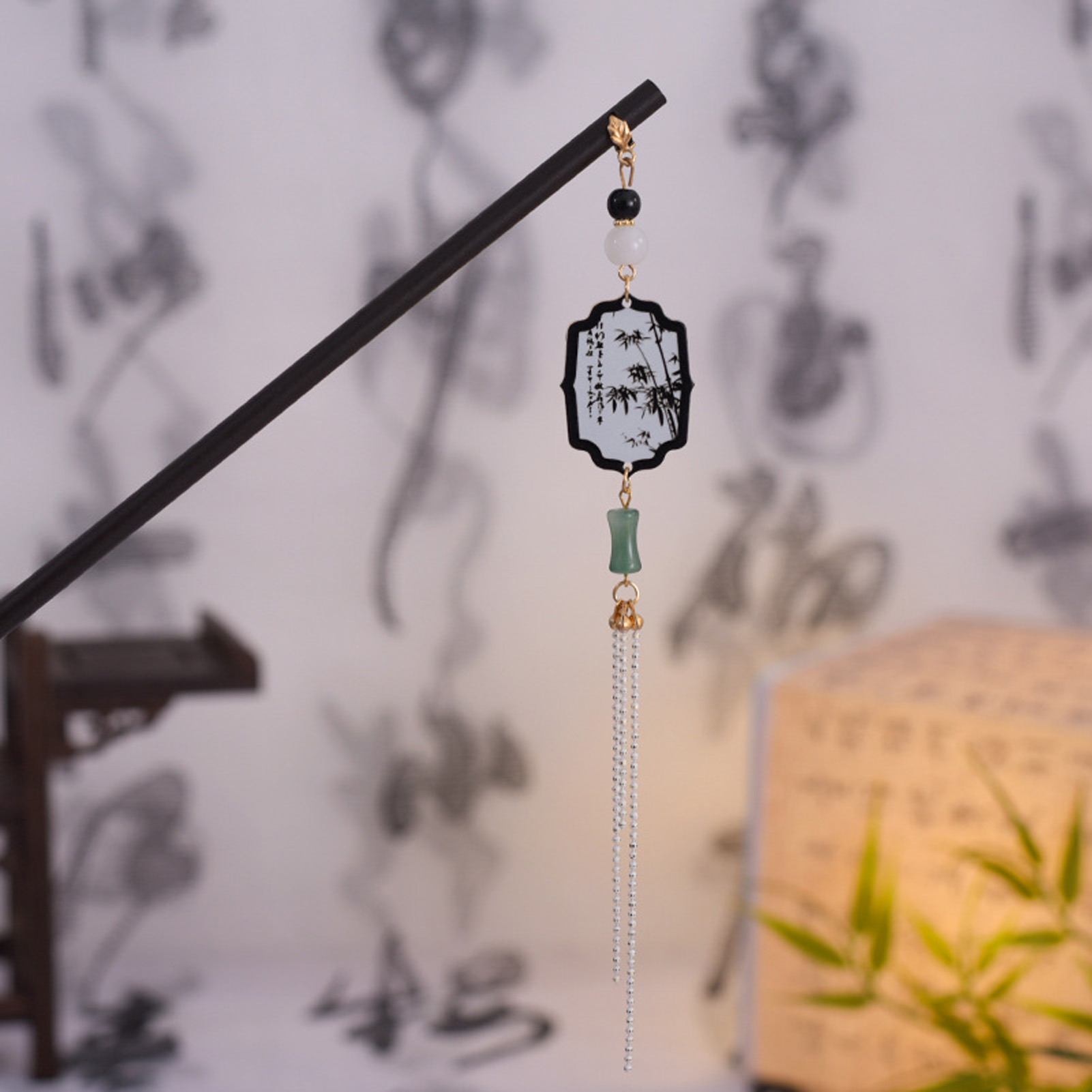 Vintage Wooden Hairpin For Wom - Vintage Fashion In Chinese recensione e prezzo